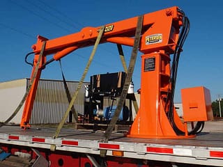 SL3 Stationary Mount Grapple Loader shipped